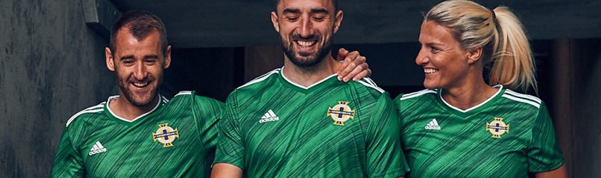 camisetas Irlanda del Norte replicas 2020